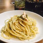 Pasta mit Wildem-Fenchel-Pesto und Mandeln - Rezept