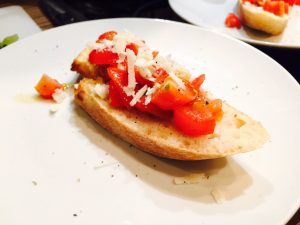 Bruschetta mit Tomaten - Rezept
