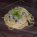 Spaghetti mit Thunfisch, Rucola und Zitrone - Rezept